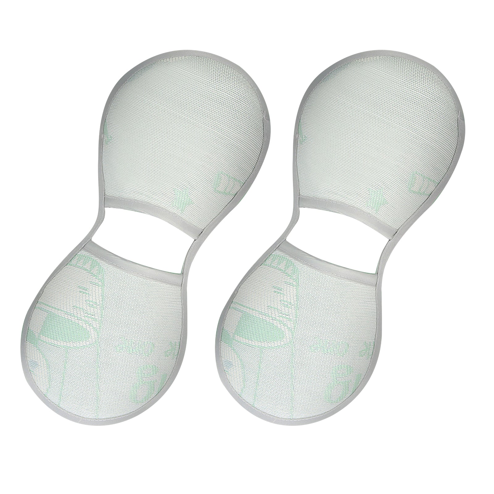 2pcs Nursing Arm Pillow Cooling Ice Breathable Ergonomic Newborn Cushion Arm Pad for Infant Summer Green