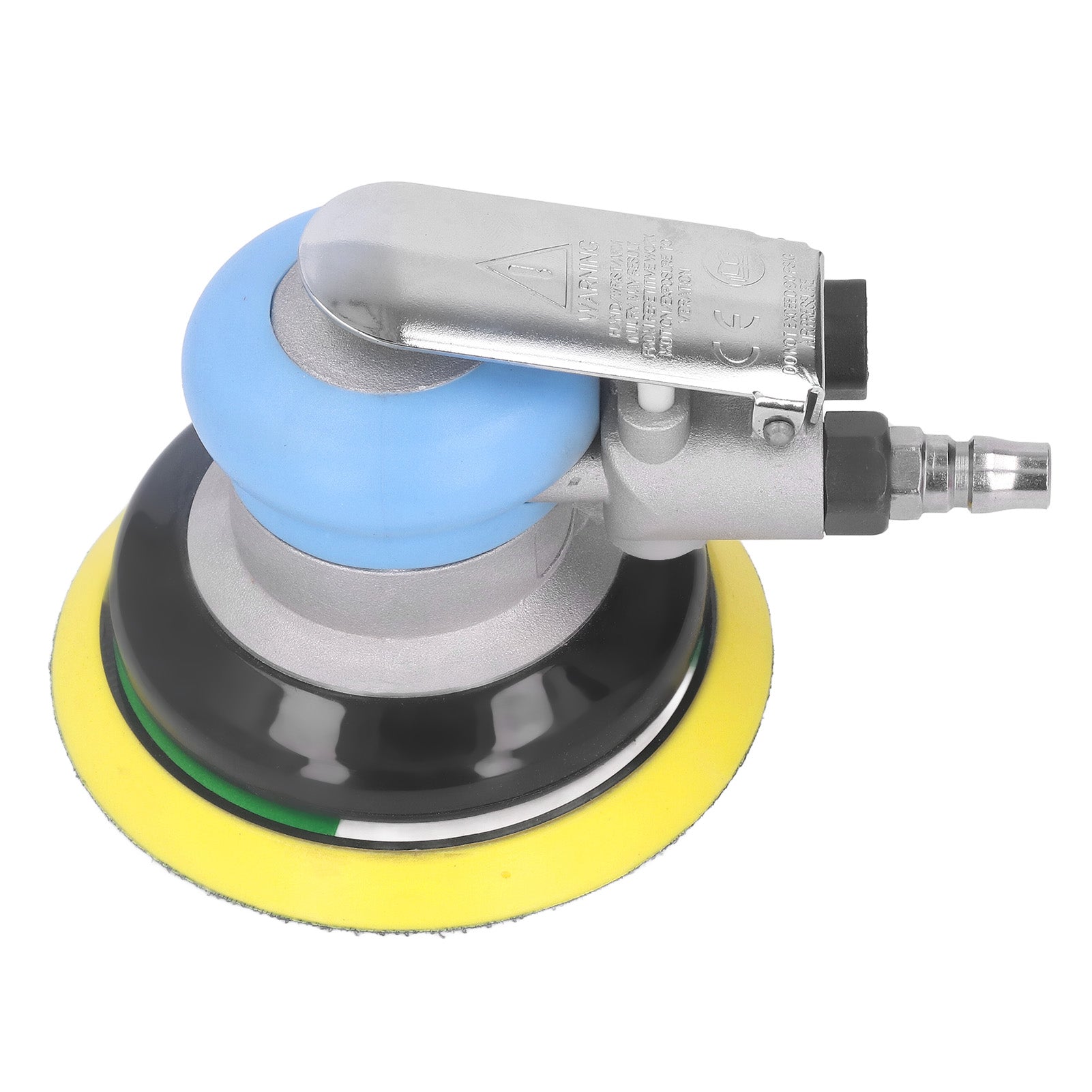 Air Sander 5in Orbital Pneumatic Sanding Machine 12000RPM Palm Grinder for Vehicle Furniture