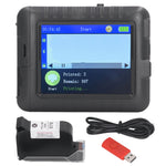 Handheld Inkjet Printer Gun Portable Mini Smart 3.5in HD Touch Screen Multi Language with Black Ink Cartridge for Label