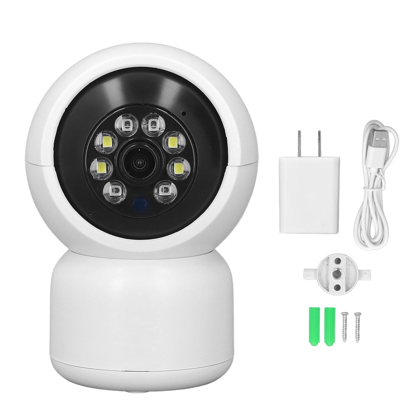 Security Camera WiFi Indoor 2 Way Audio Infrared Night Vision Baby Pet Surveillance Monitor for Home 2MP