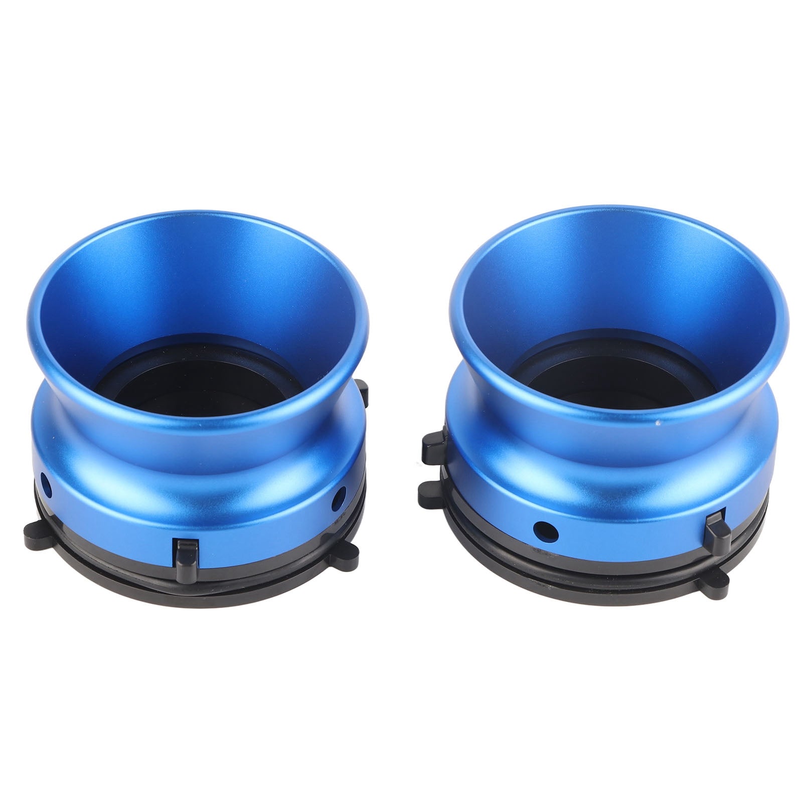 1 Pair NAB Hub Adapters Professional Polished Aluminum Alloy 10 Inch Opener for Studer ReVox for Akai for Teac Blue