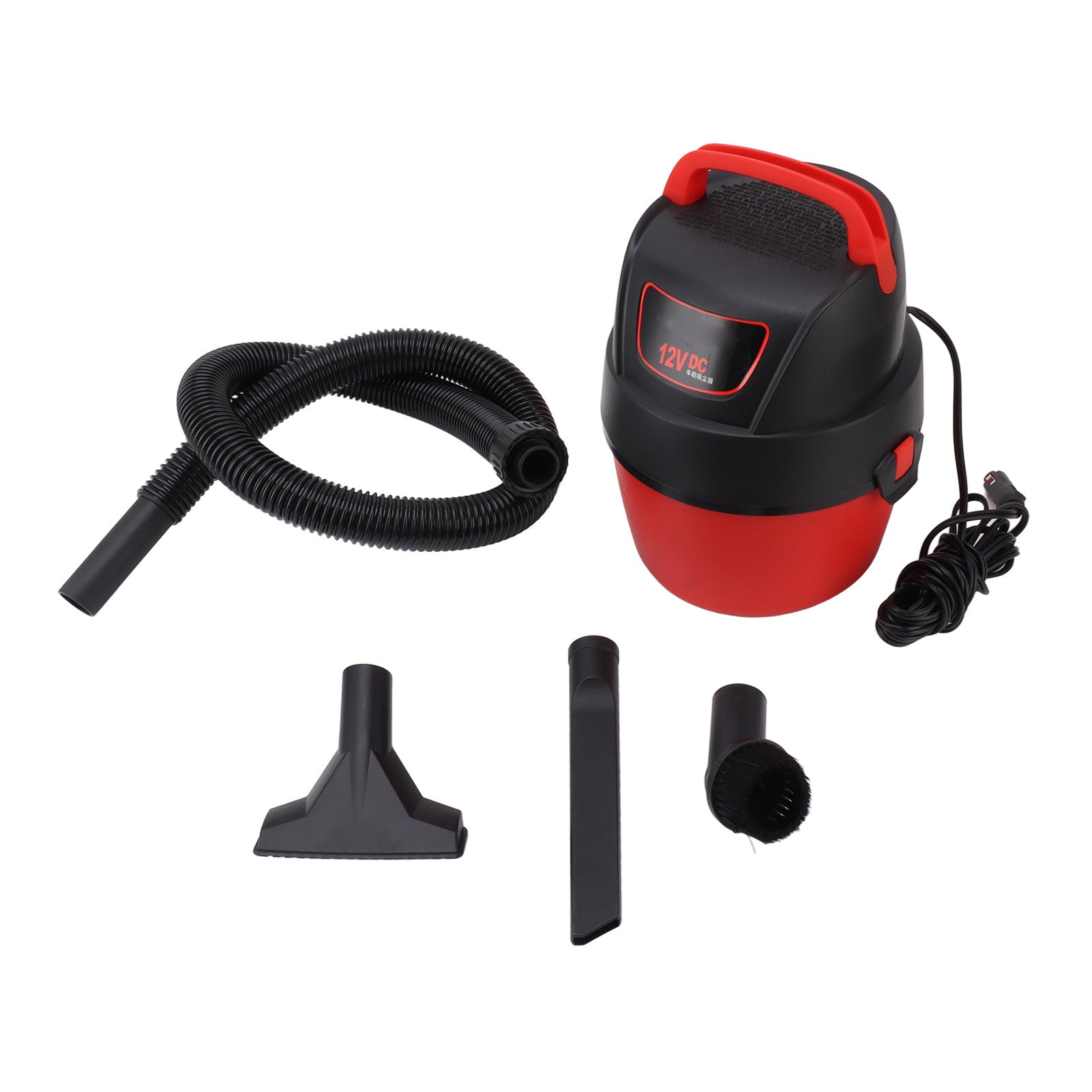 Wet Dry Car Vacuum Cleaner 100W 12VDC 5 Meters 4 Liter Professional Wet Dry Car Vacuum For Car Cleaning