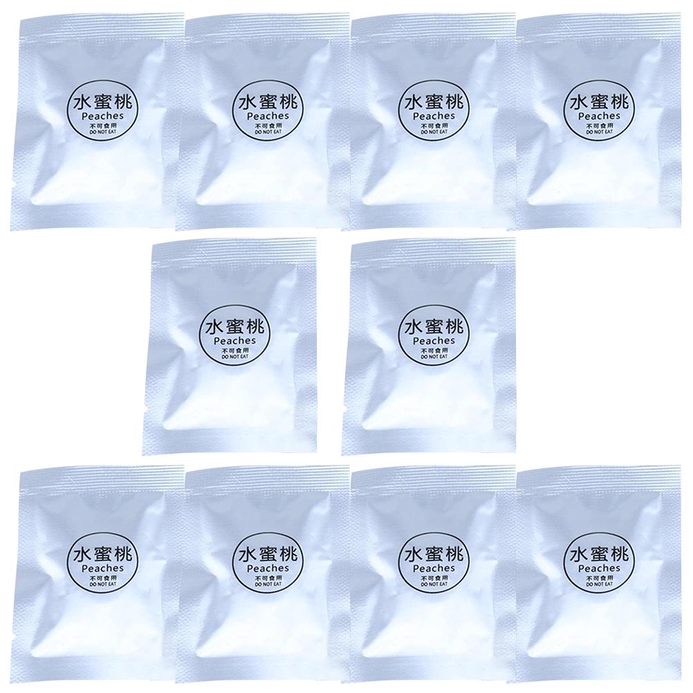 10 Pack Car Vent Clip Replacement Pads Peach Green Tea Lavender Flavor Car Air Freshener Refills Car Vent Clip Fragrance Tablets