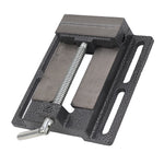 4in Jaw Opening Vise High Carbon Steel Flat Jaw Clamping Bench Vise for Hardware Parts Tightening