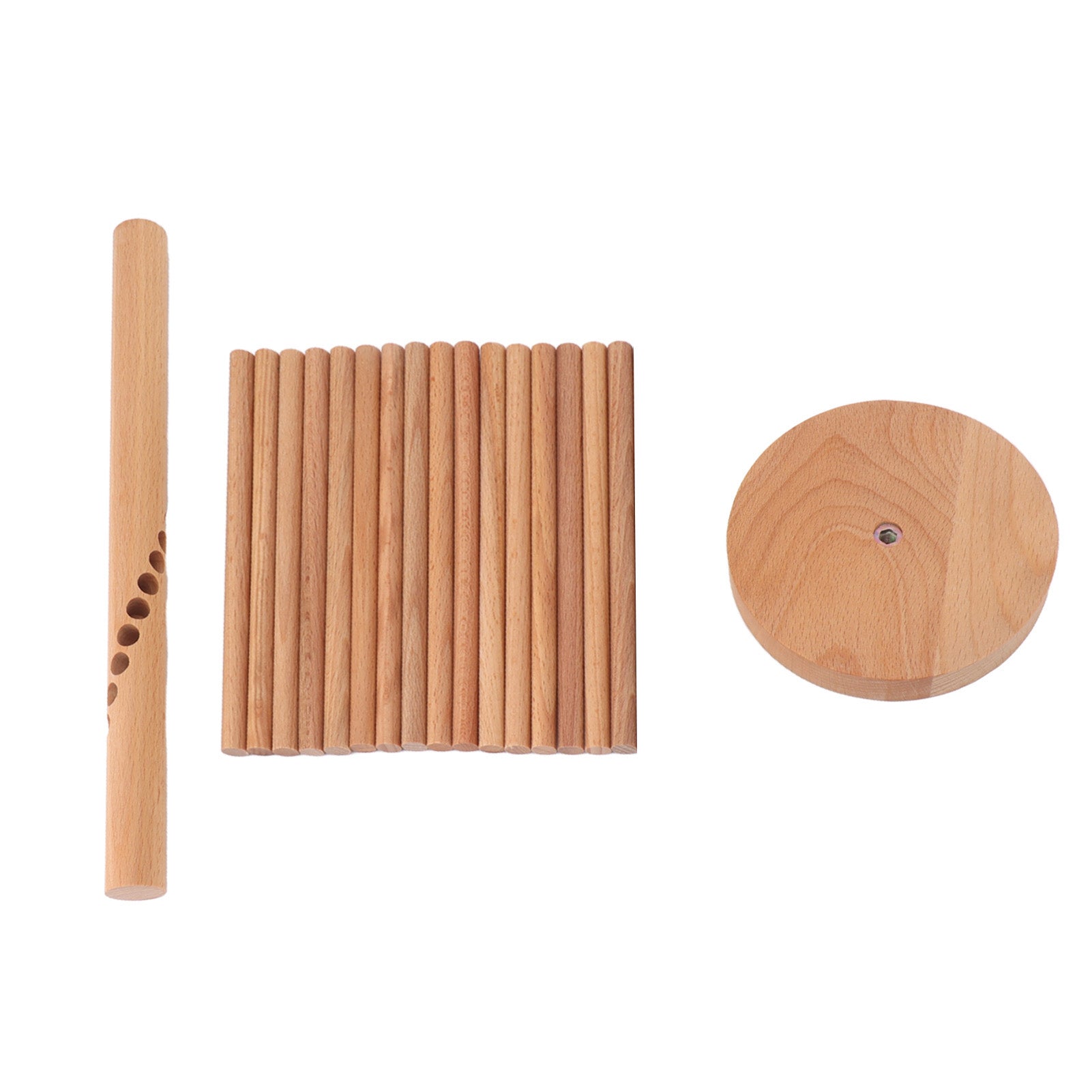 Collapsible Pasta Drying Rack 18 Bars Wooden Spaghetti Stand Dryer Pasta Noodle Making Rack for Kitchen