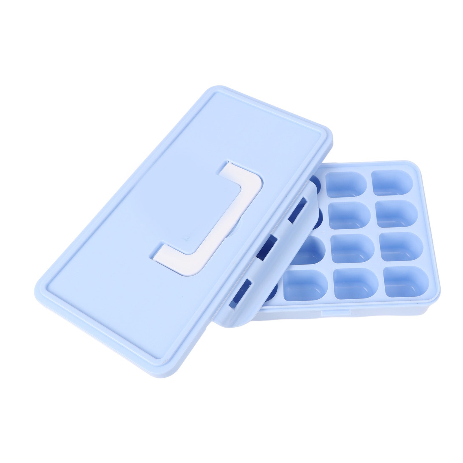 Gouache Paint Box 24 Well Storage Palette Box Portable Plastic Multifunctional Palette Box for Watercolor Pigment Acrylic Paint