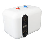 1500W Electric Water Heater 10L Storage Tank Instant Hot Water Heater for Kitchen Bathroom Upper Outlet US Plug 110V