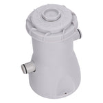 Pool Filter Pump 30W 800GAL Waterproof Low Noise Swimming Pool Cartridge Filter Pump US Plug 110‑120V
