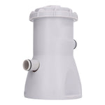 Pool Filter Pump 30W 800GAL Waterproof Low Noise Swimming Pool Cartridge Filter Pump US Plug 110‑120V