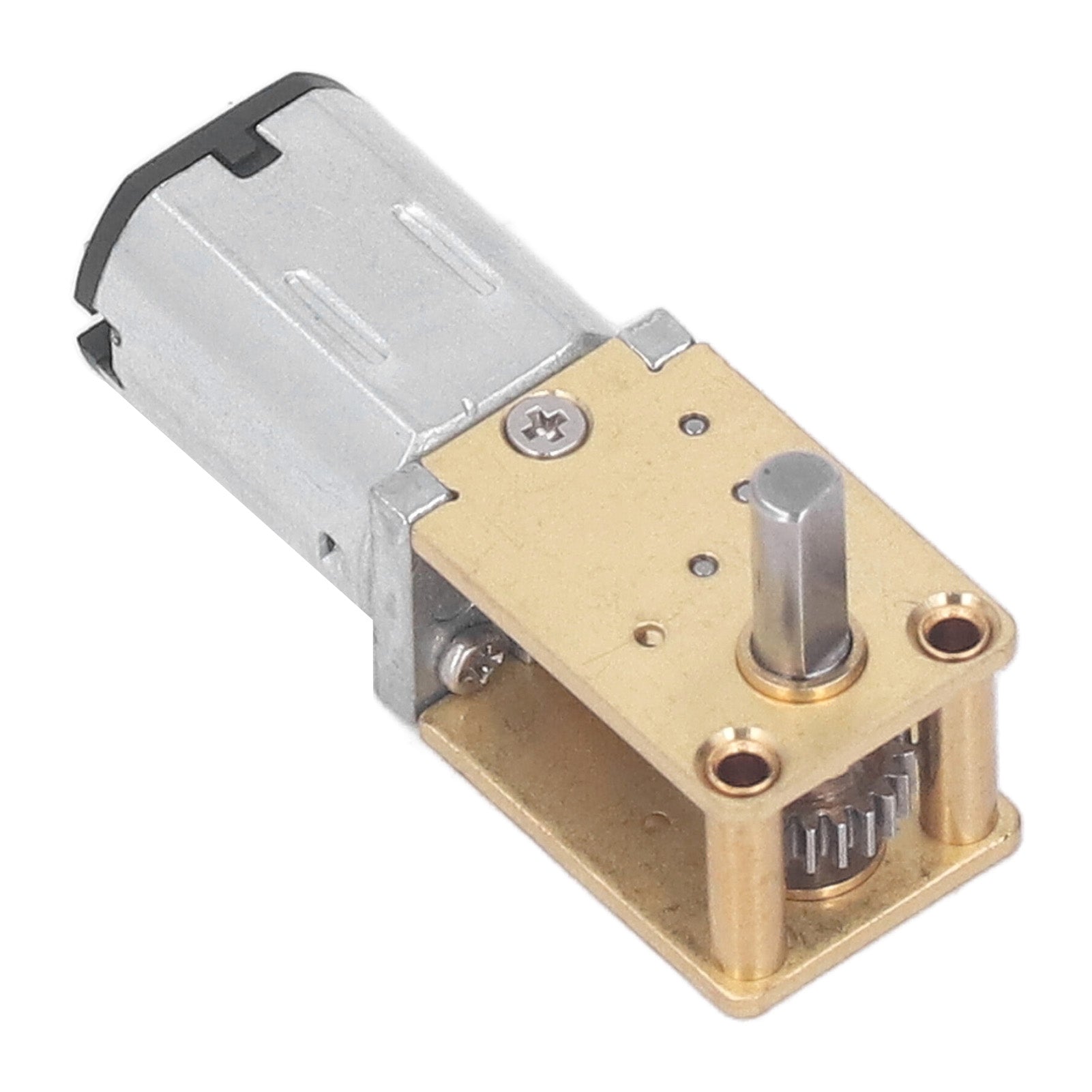 Gear Motor DC 6V Single Shaft Turbo Worm Motor Speed Reduction Motor for Machine Replacement 68RPM 1:118