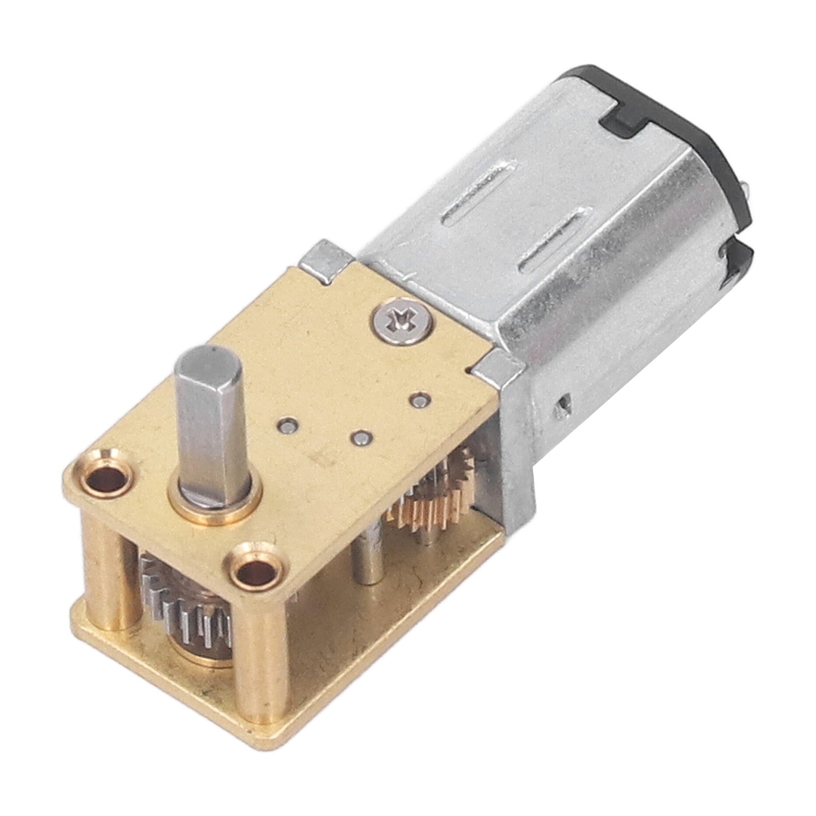 Gear Motor DC 6V Single Shaft Turbo Worm Motor Speed Reduction Motor for Machine Replacement 68RPM 1:118