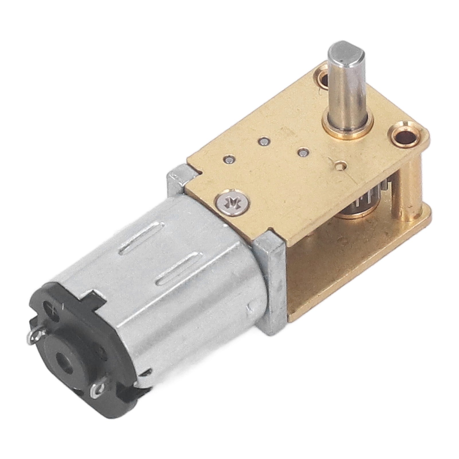 Gear Motor DC 6V Single Shaft Turbo Worm Motor Speed Reduction Motor for Machine Replacement 68RPM 1:118