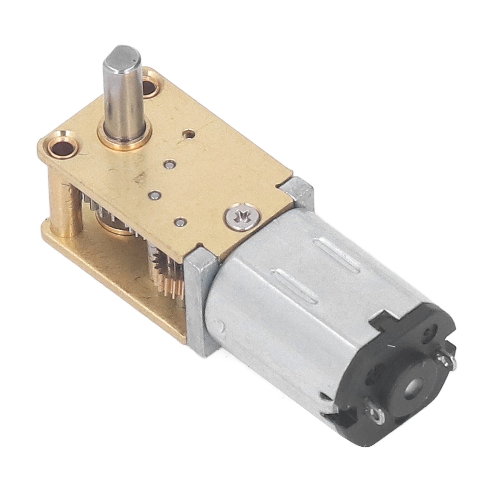 Gear Motor DC 6V Single Shaft Turbo Worm Motor Speed Reduction Motor for Machine Replacement 68RPM 1:118