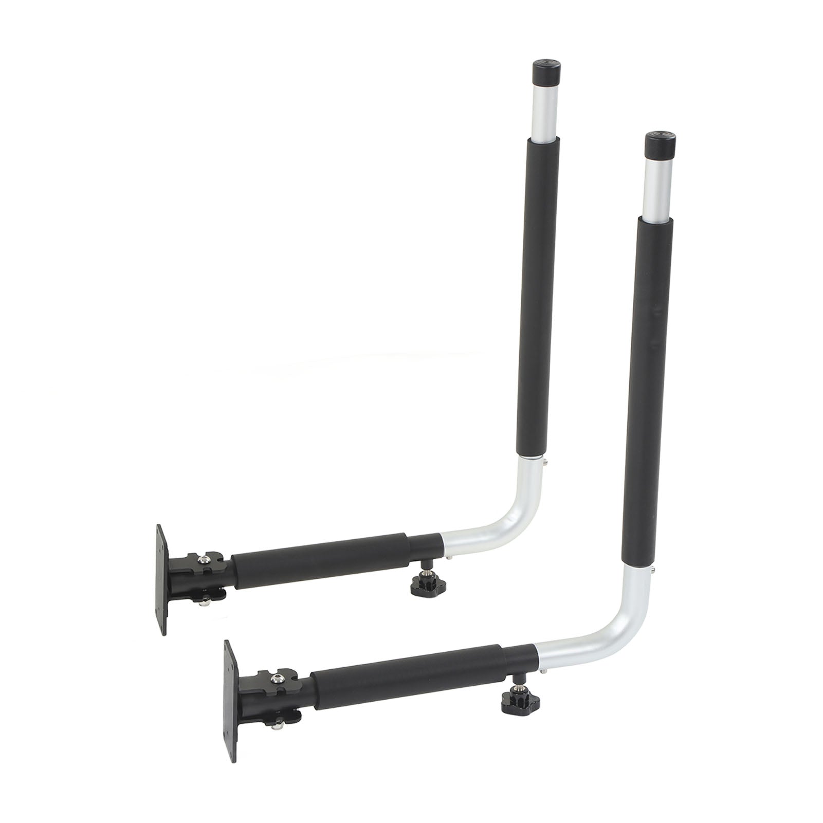 Kayak Storage Rack 40kg Load Bearing Aluminum Alloy Telescopic Surfboard Wall Hanger for Toolbox Roof Box