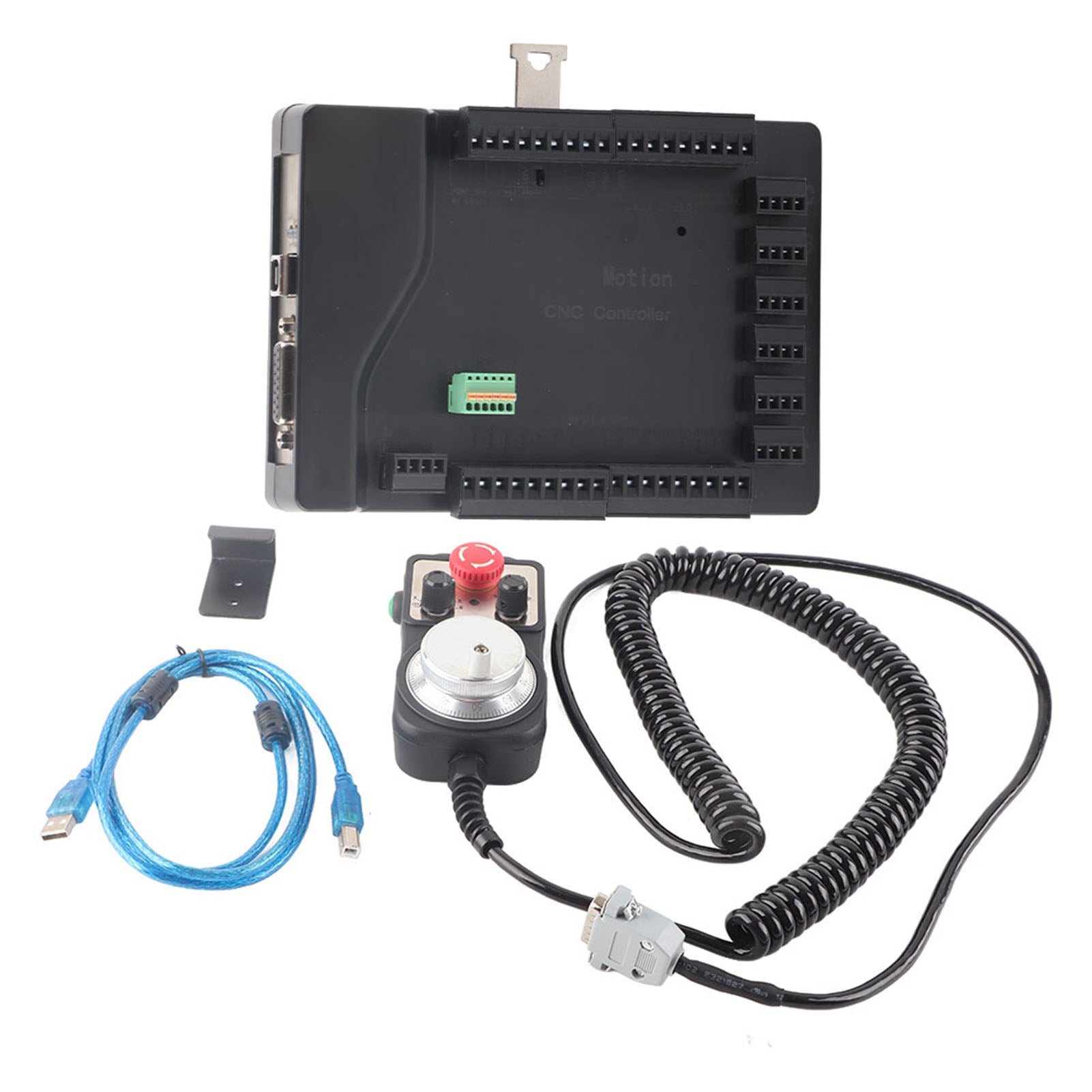 3 Axle USB Control Card Aluminum Alloy Shell with Emergency Stopping Function Handwheel