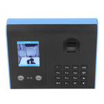 Attendance Machine Biometric Face Fingerprint Password Check In Machine Time Clock 100‑240V for Office EU Plug
