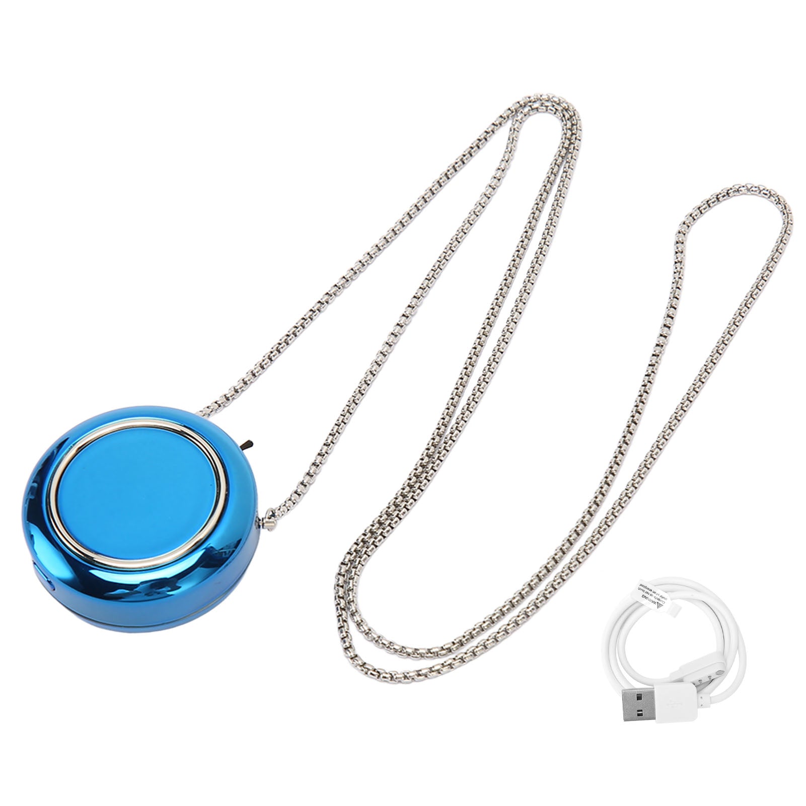 Wearable Air Purifier Necklace Releases Negative Ions Portable Air Cleaner for PM2.5 Smoke Pollen for Cars Travel
