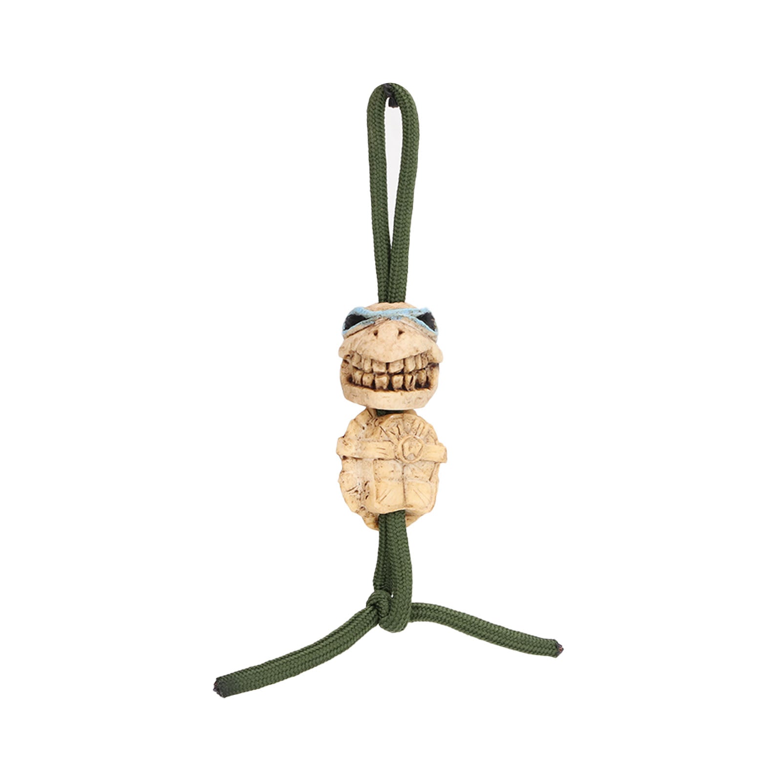 Turtle Skull Beads Keychain Resin Portable Hanging Decoration Skull Bead Chain for School Bag Car Type 4