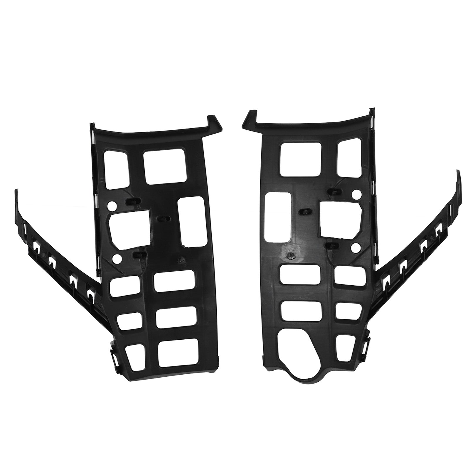 1 Pair Front Bumper Lower Bracket 5E0807055F Left Right Support for Octavia 5E Facelift 2017 to 2019