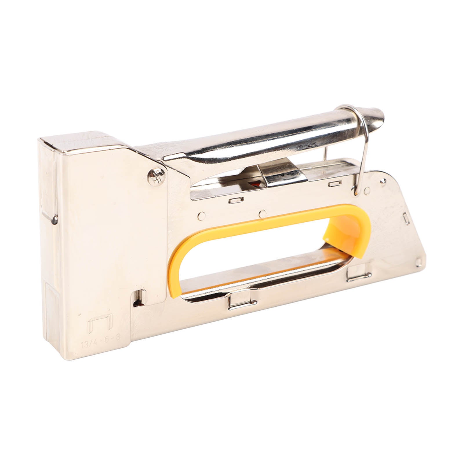 Staple Gun Manual Stapler Nailer Stainless Steel High Capacity for Packaging Decoration