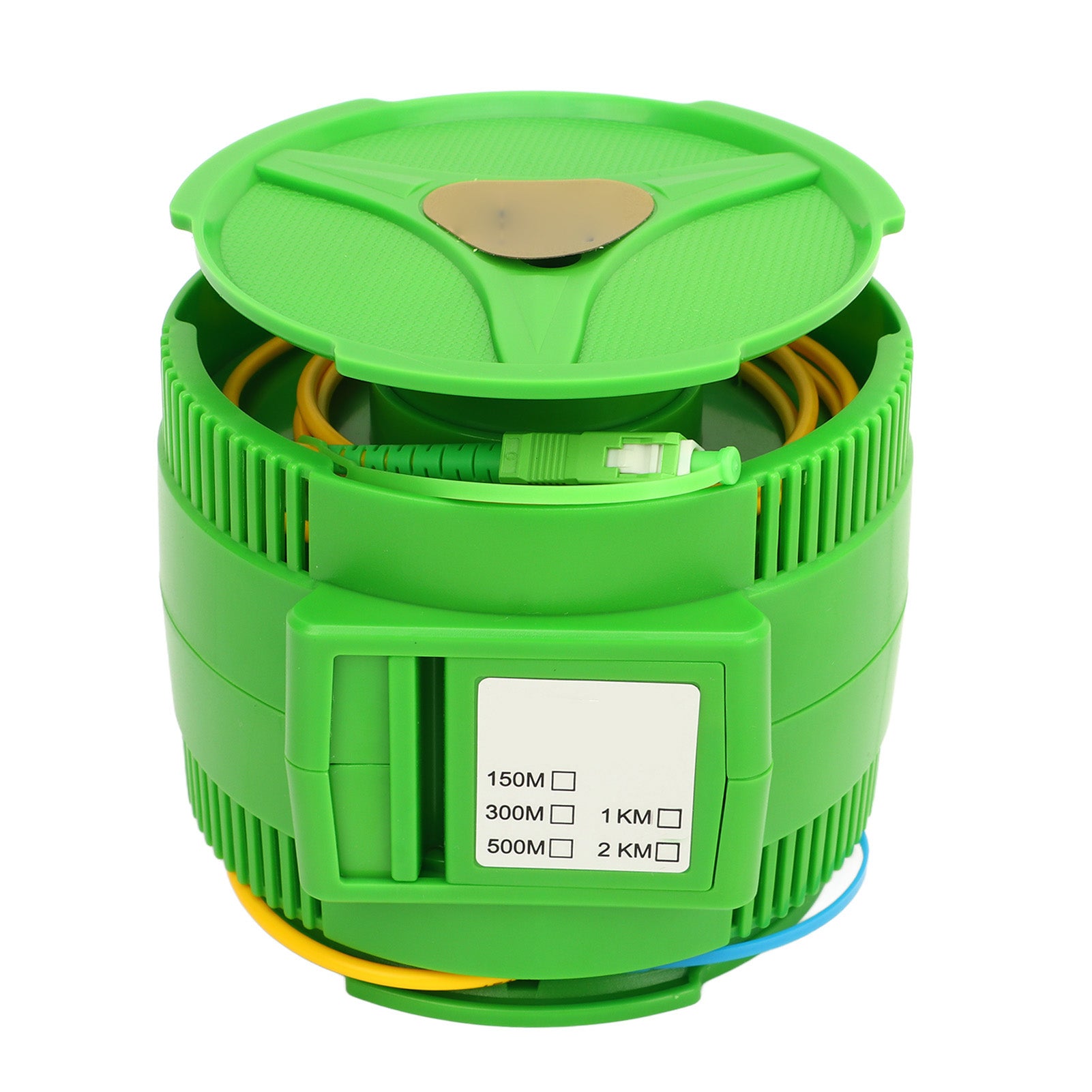 OTDR Launch Cable Optical Fiber Test Extension Cable SCUPC SCAPC Single Mode Fiber Jumper Cable Box 300m / 984.3ft