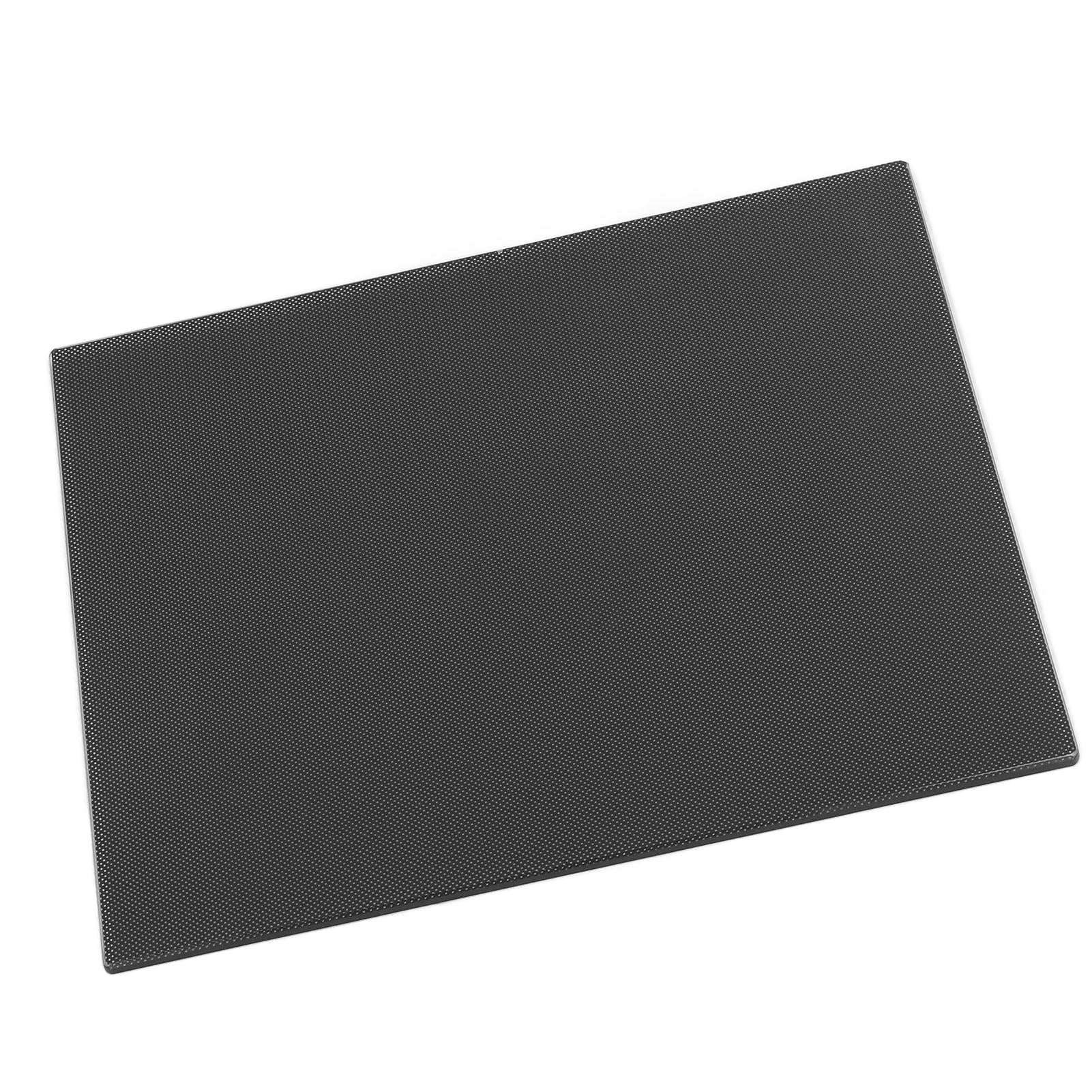 3D Printer Glass Platform 229x257x4mm Microporous Coating Tempered Glass Build Plate for Printing