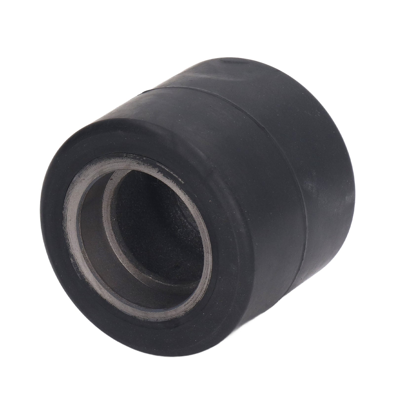 Truck Load Wheel 80 X 70mm Stainless Steel Rubber Scratch Free Truck Tyre Replacement for 6024 Bearing