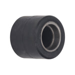 Truck Load Wheel 80 X 70mm Stainless Steel Rubber Scratch Free Truck Tyre Replacement for 6024 Bearing