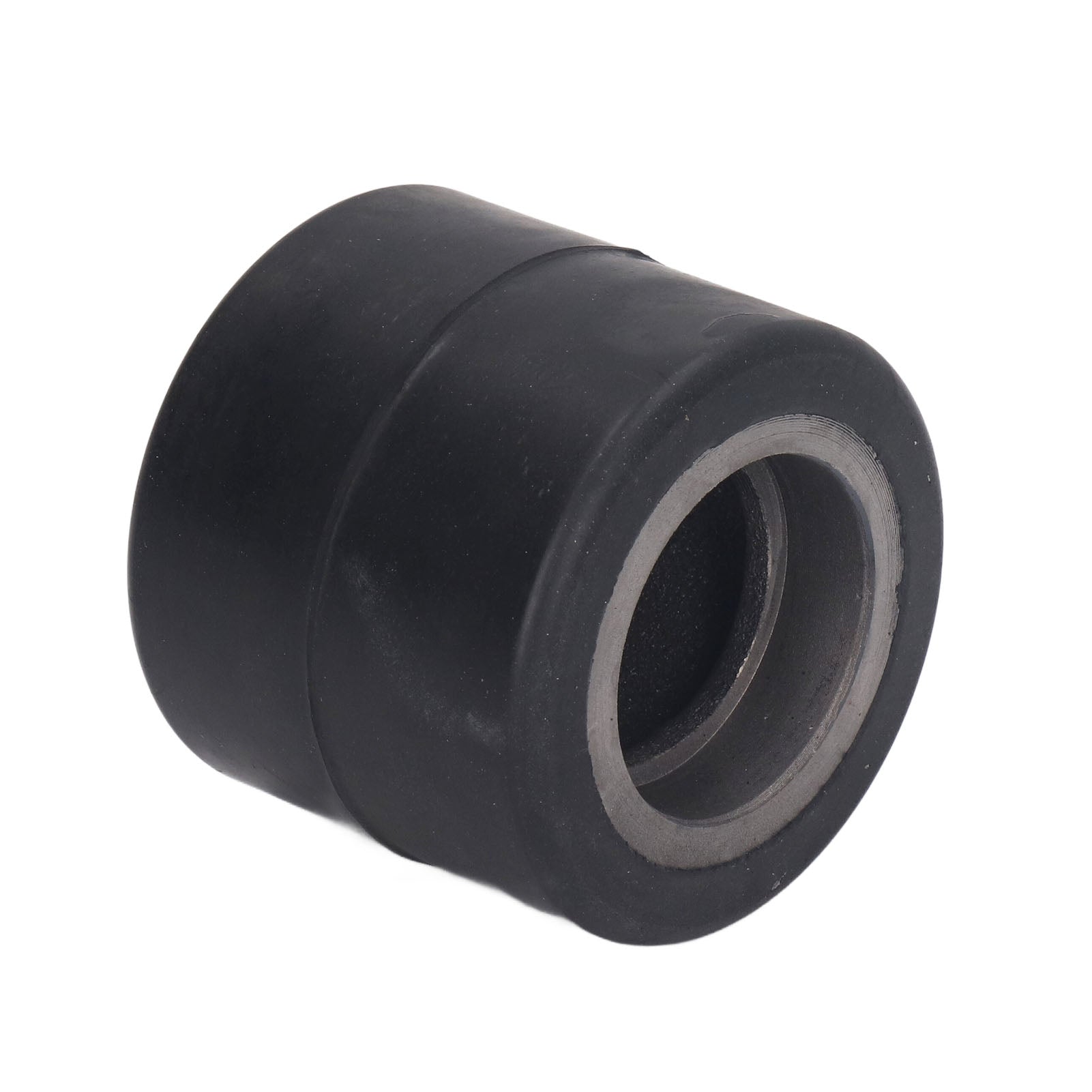 Truck Load Wheel 80 X 70mm Stainless Steel Rubber Scratch Free Truck Tyre Replacement for 6024 Bearing