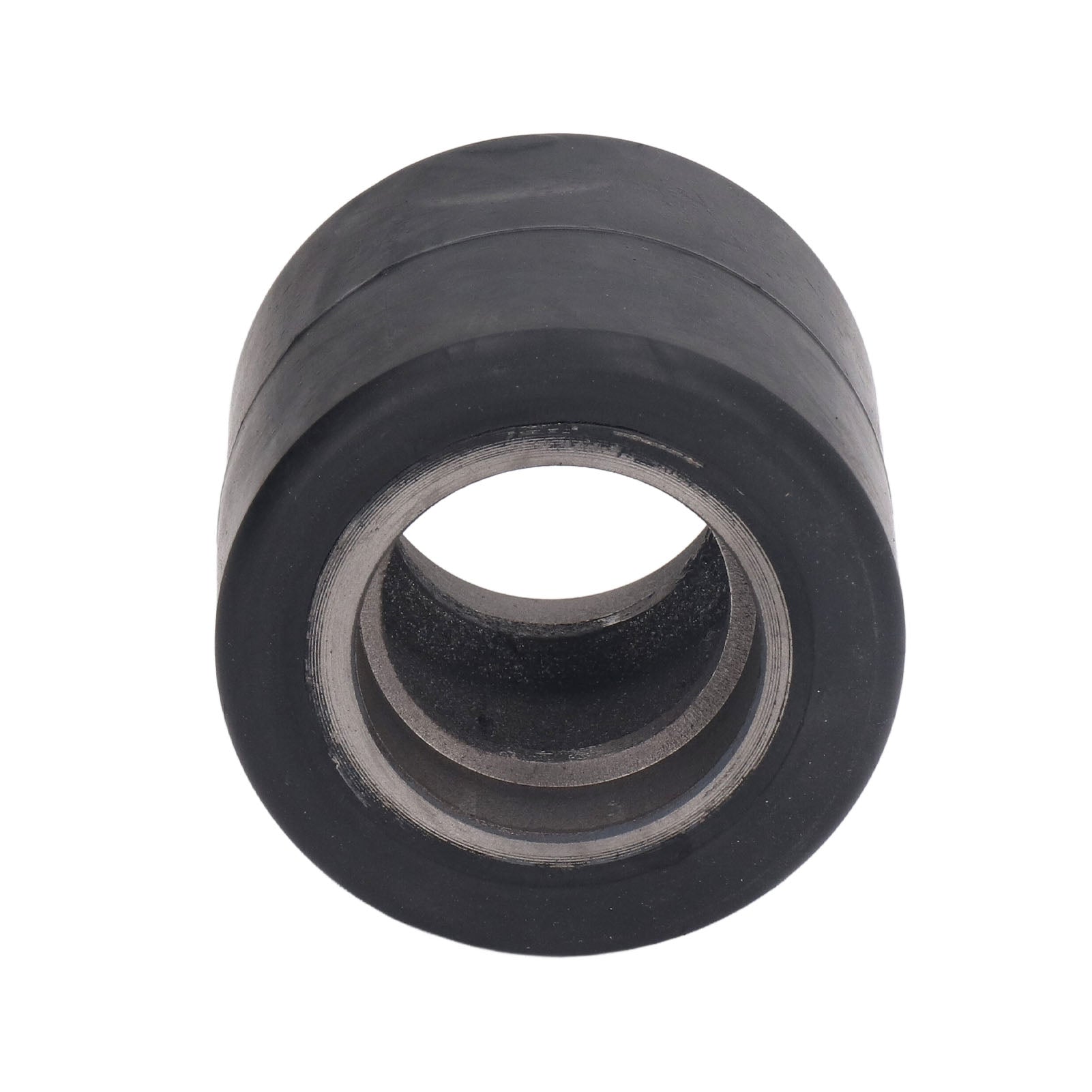 Truck Load Wheel 80 X 70mm Stainless Steel Rubber Scratch Free Truck Tyre Replacement for 6024 Bearing