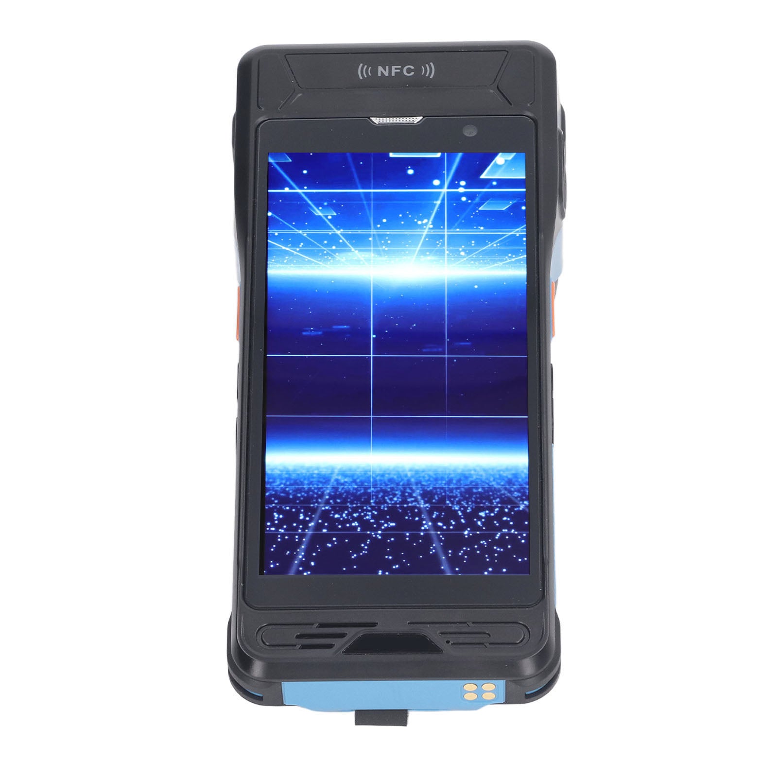 POS Terminal Receipt Printer 5.5 Inch IPS HD Touch Screen Scanning Thermal Printing Handheld Mobile POS  100‑240V