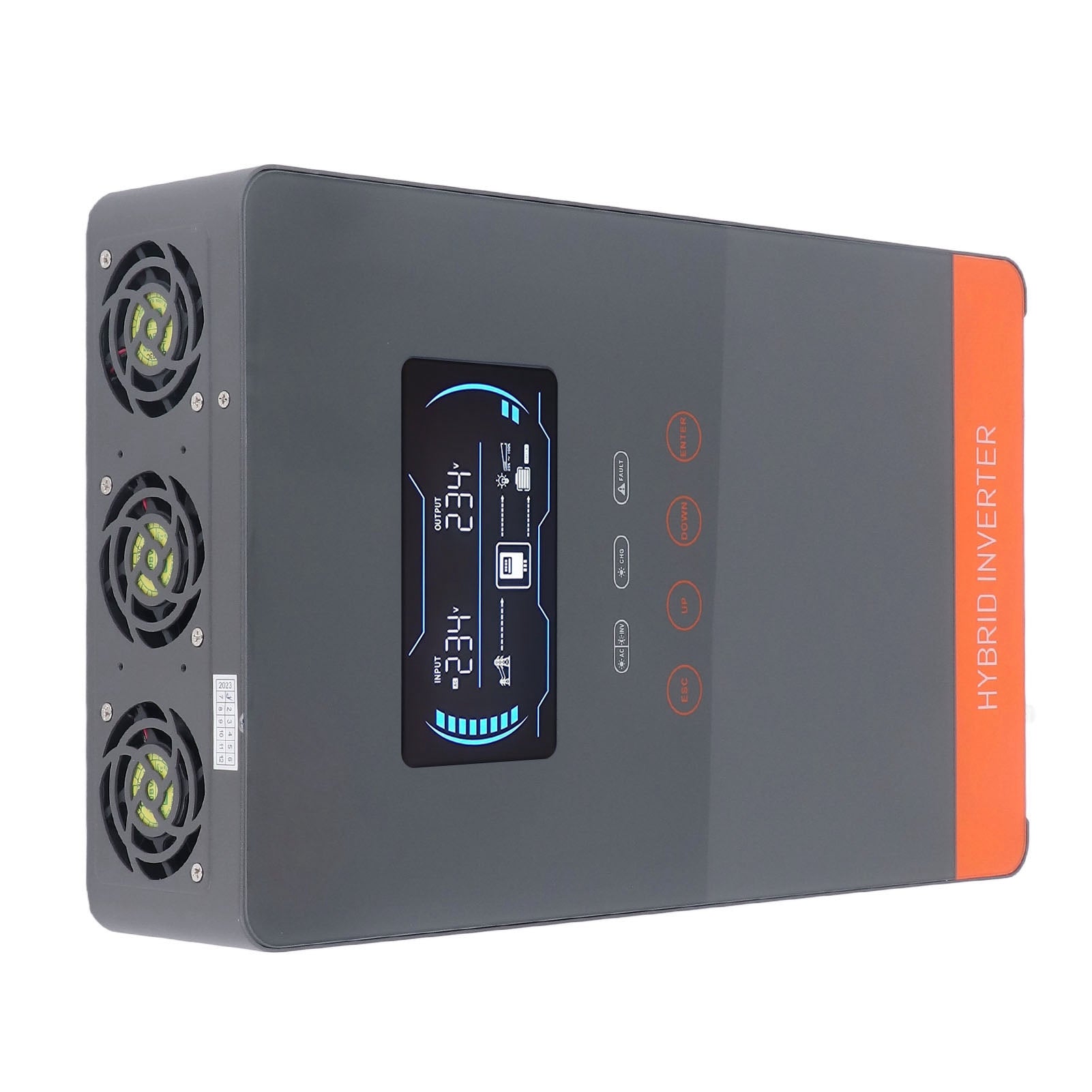 4500W Hybrid Solar Inverter 4 Charging Modes Pure Sine Wave Inverter with 150A MPPT Controller 24V
