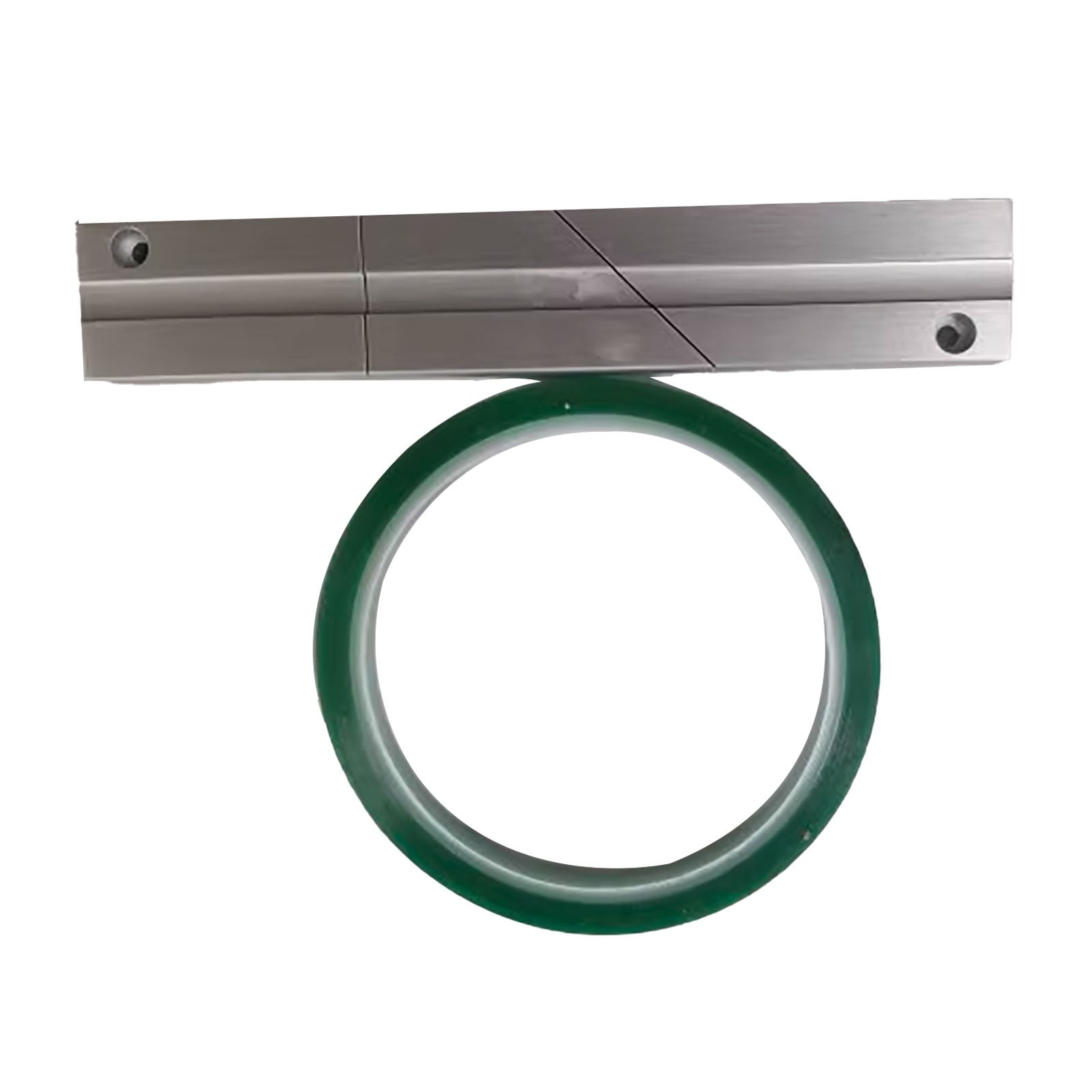 1/4 10 Inch Splicing Block Kit Professional Aluminum Alloy Tape Splicing Block for Reel To Reel Cassette