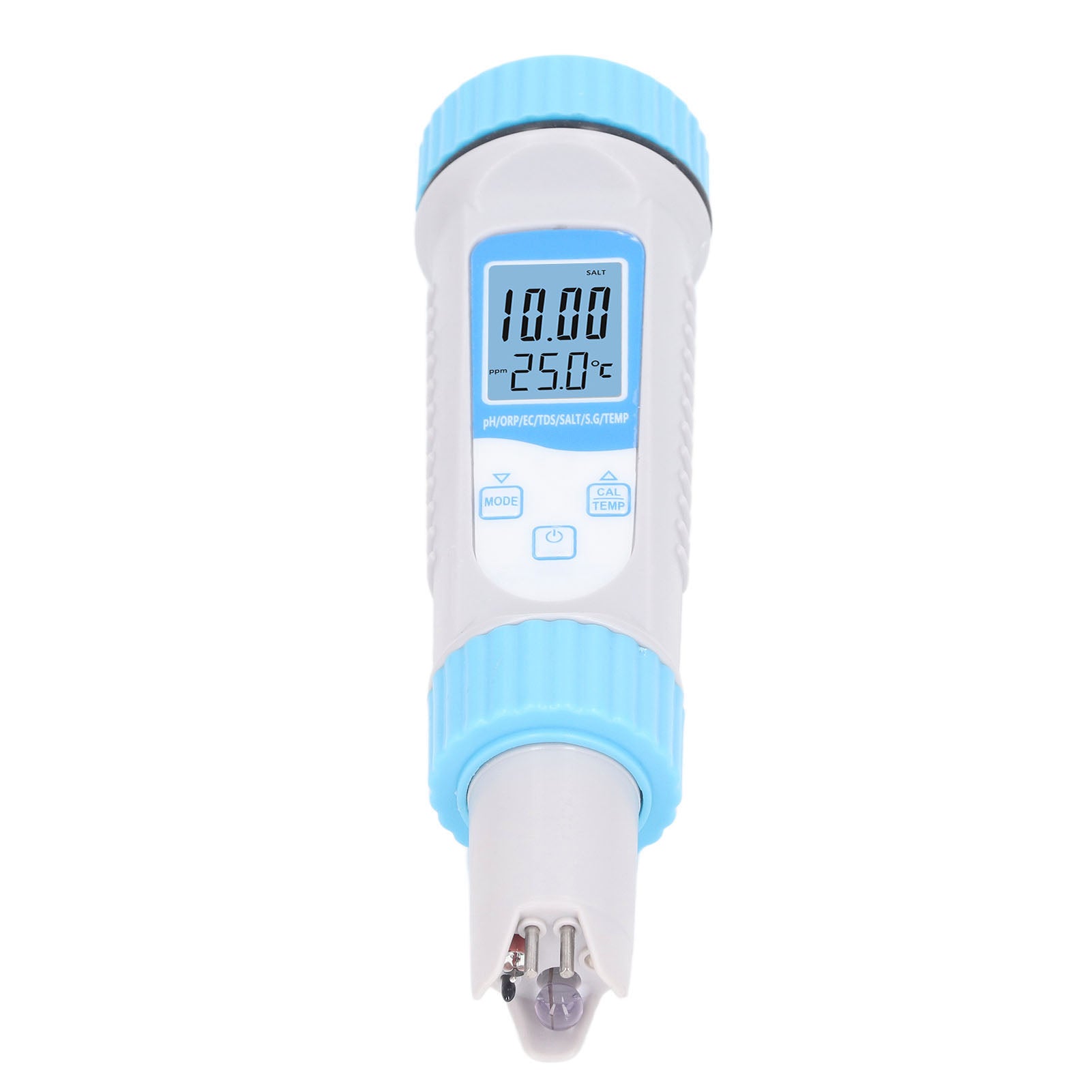 7 in 1 Water Quality Test Pen PH ORP EC TDS SALT S.G TEMP High Accuracy Water Tester for Drink Water Nutrients Growing