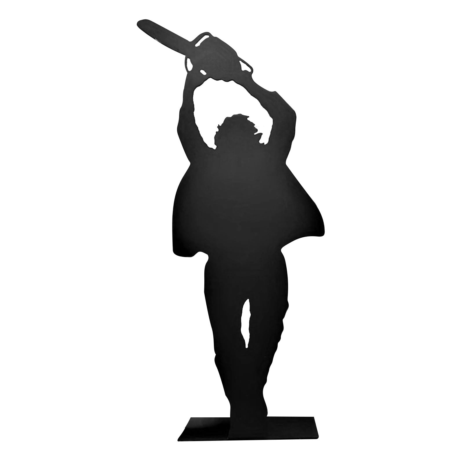 Halloween Desktop Shadow Figures Ornaments Metal Powder Coating Table Top Home Decorations 6 Inch Type B