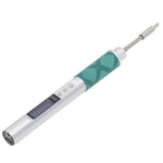 Electric Soldering Iron Kit Portable Welding Pen CNC Aluminum Alloy Housing L245P PD65W DC90‑150W Silver