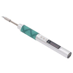Electric Soldering Iron Kit Portable Welding Pen CNC Aluminum Alloy Housing L245P PD65W DC90‑150W Silver