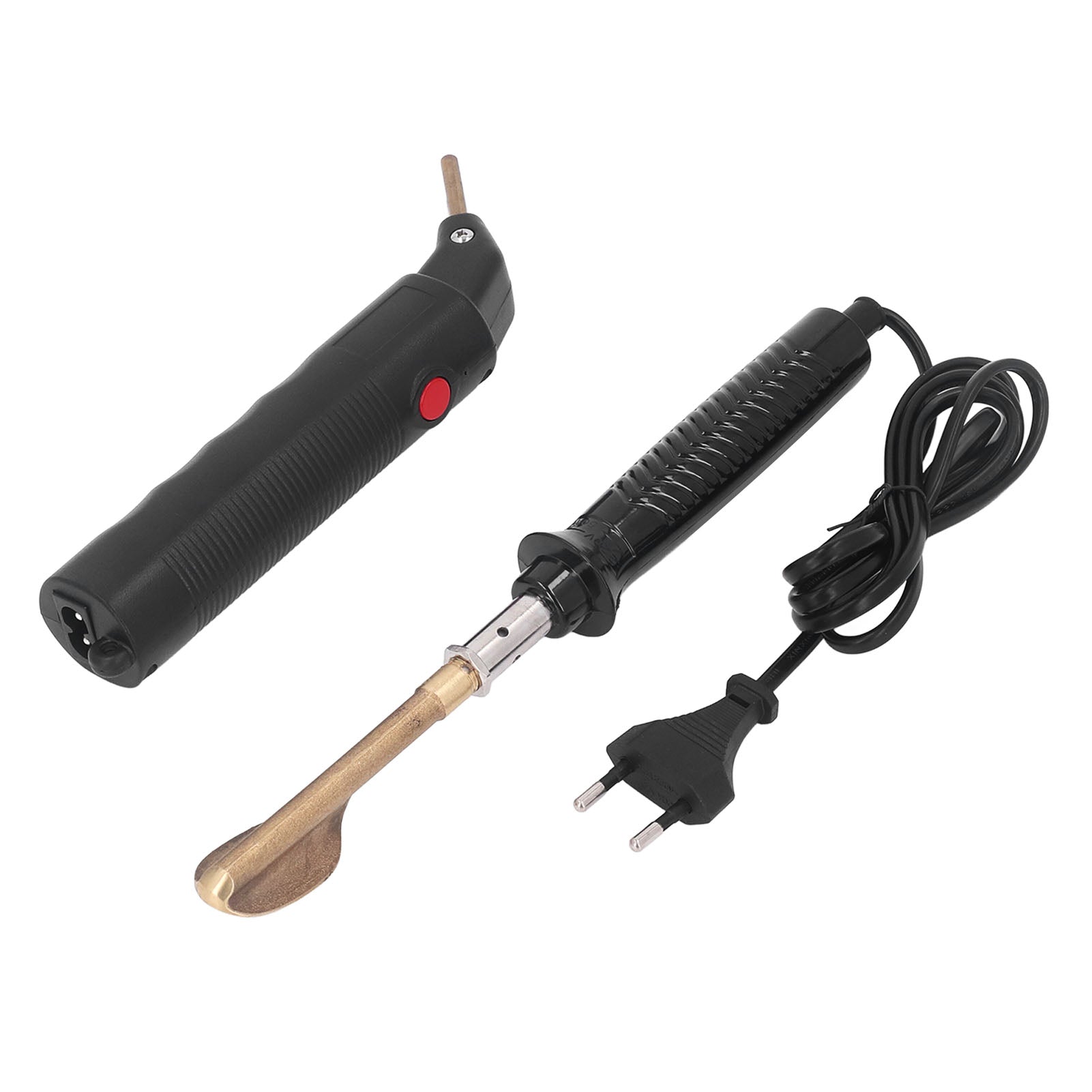 Plastic Welding Machine Kit Automotive Bumper Crack Repair Gun with Iron Hot Stapler Welding Set EU Plug 220V