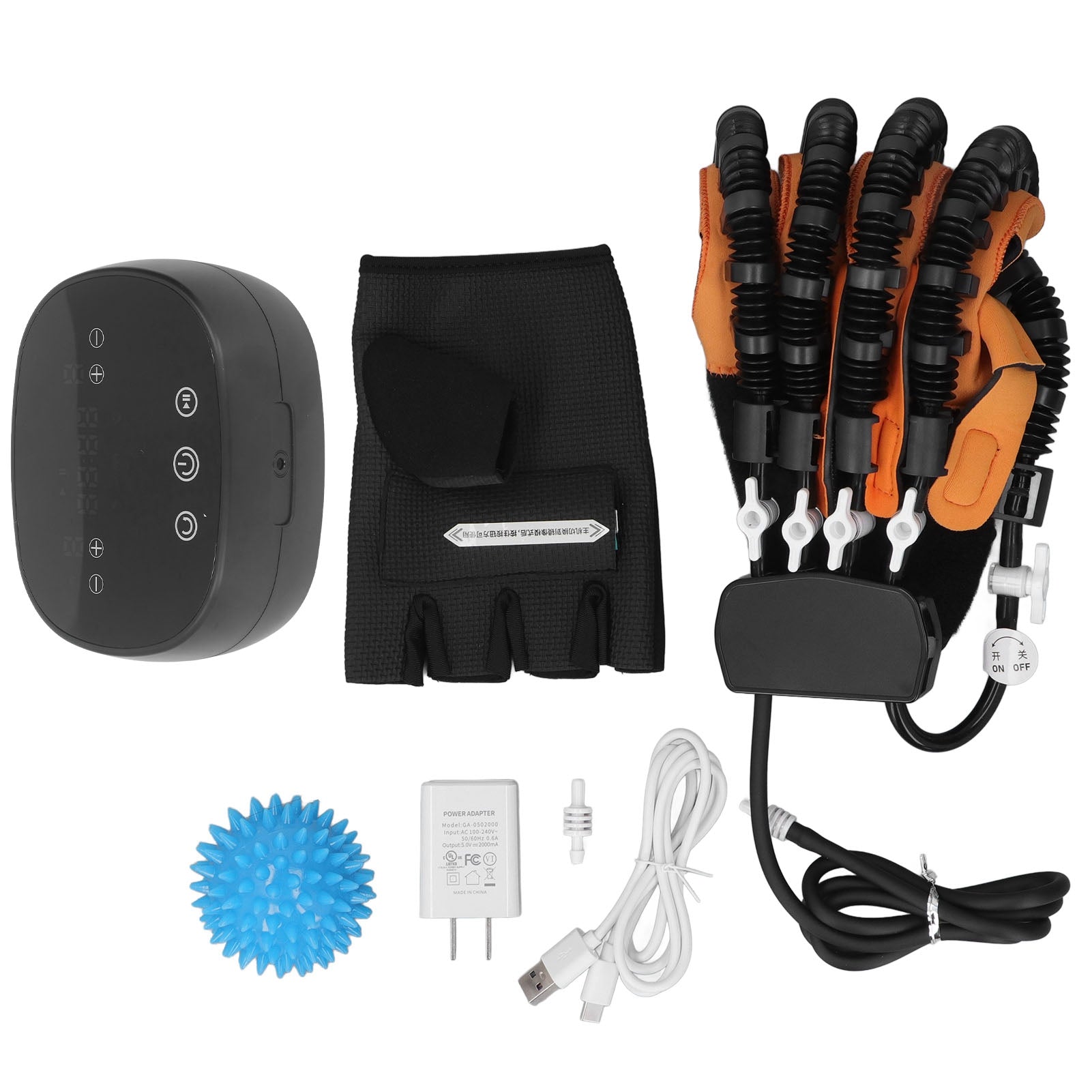 Rehabilitation Robot Gloves Recovery Hand Dysfunction Training Gloves for Adults XXL  100‑240V