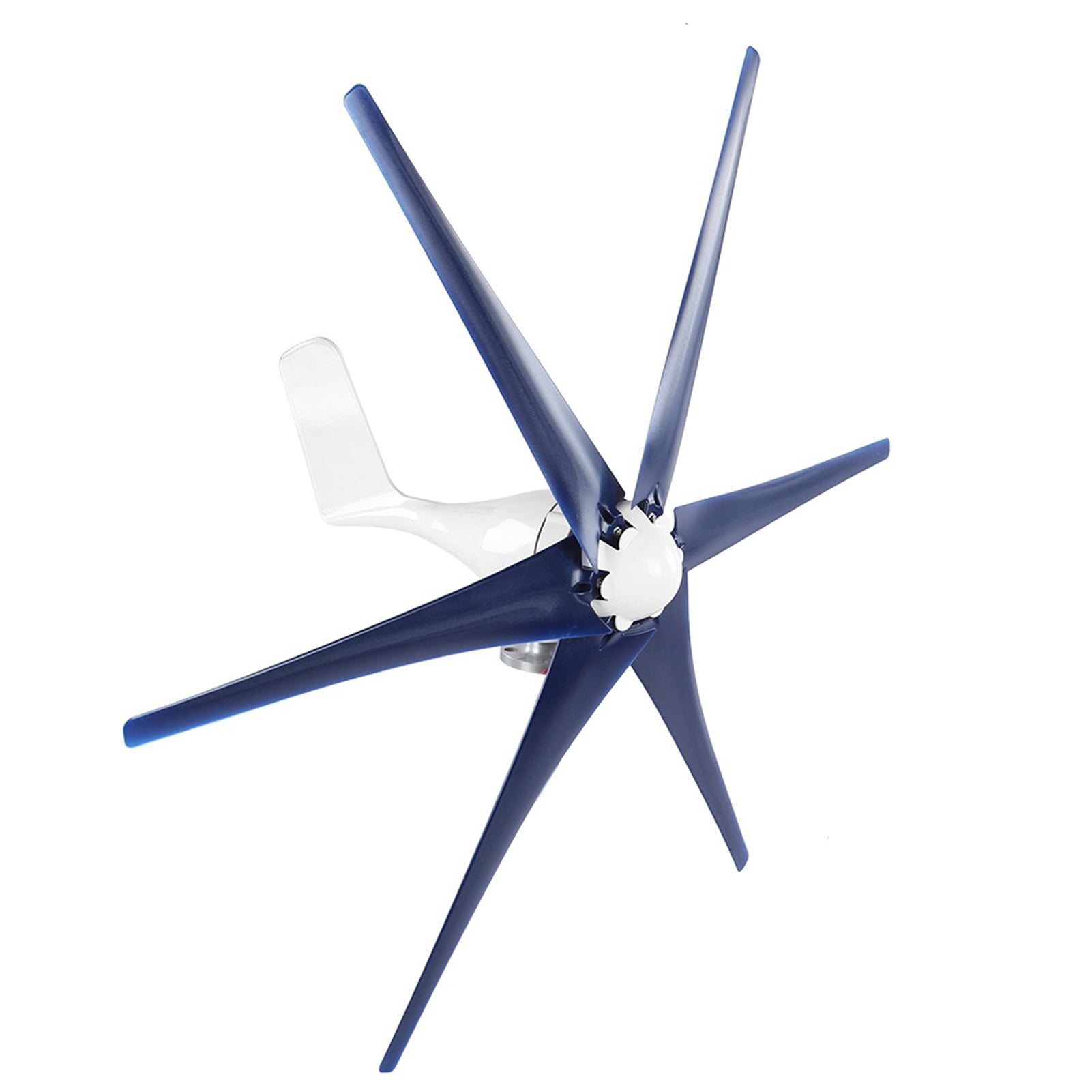 Windmill Turbines Generator Small 6 Blade Wind Industrial Machinery Equipment 800WBlue 12V