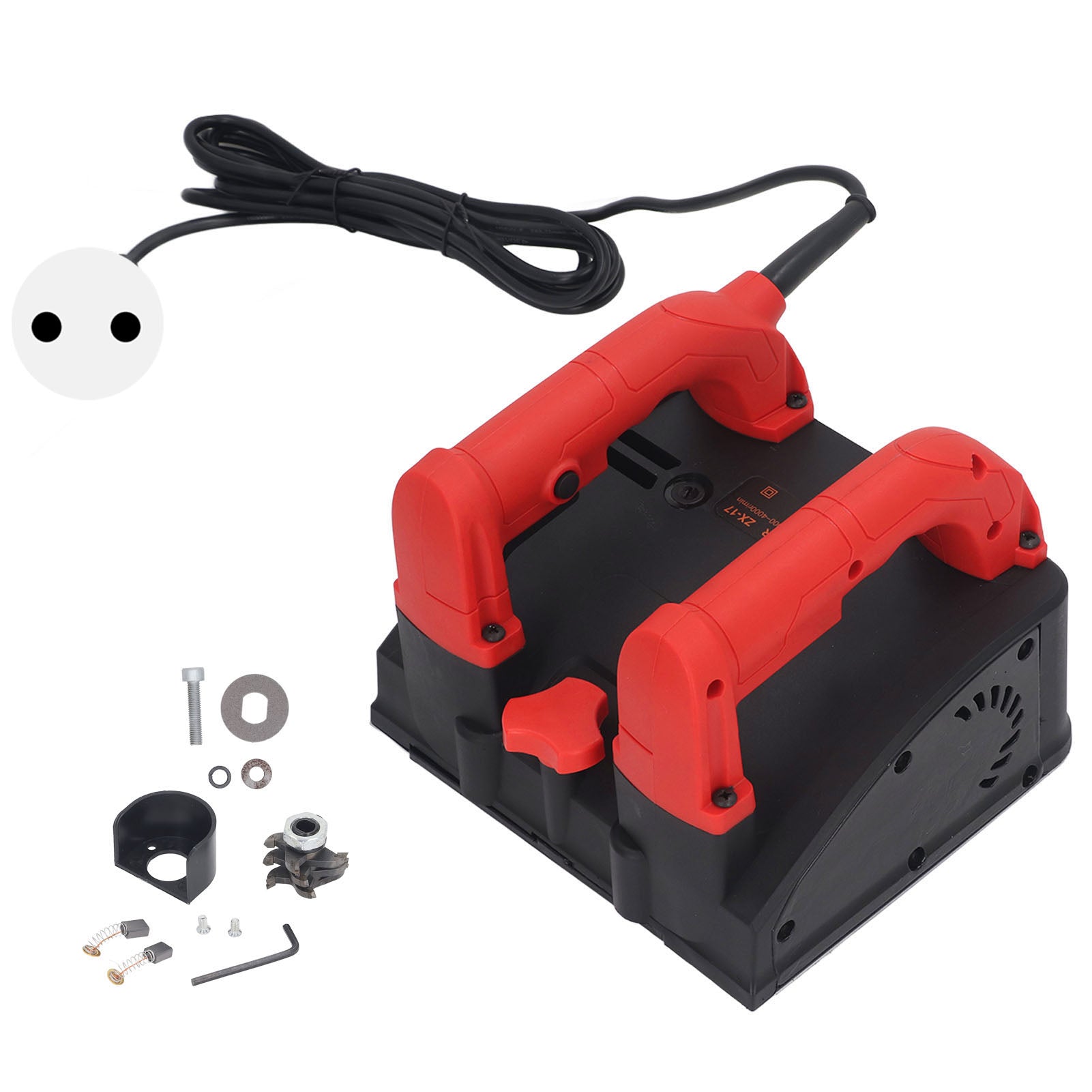 Handheld Electric Planer Fully Automatic Power Shovel Wall Machine for Putty Powder Plastering Grinding Polishing EU Plug 220V