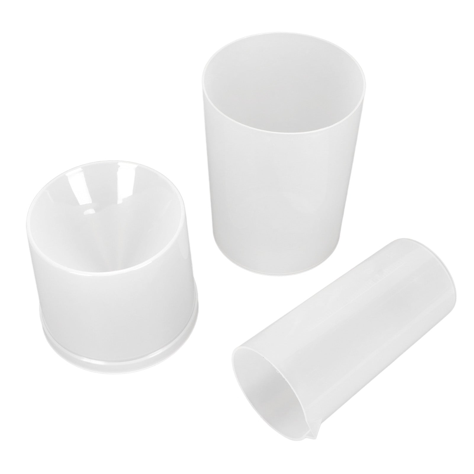 Rain Gauge Cylinder Professional Accurate Scale Measurement Transparent Plastic Rain Gauge for Science Teaching Instrument 400ml