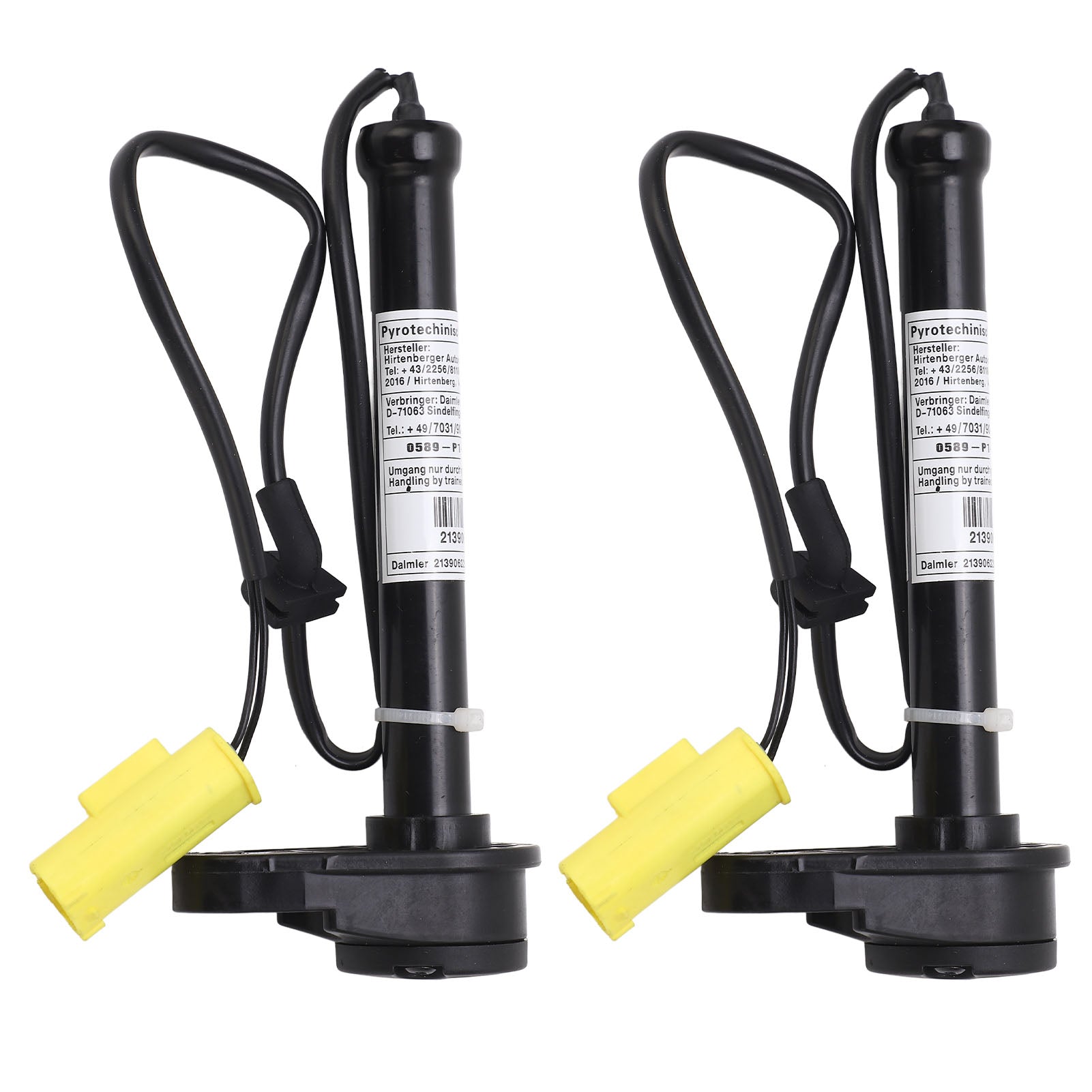 1 Pair of Left Right Bonnet Hinge Actuator A2139062201 Hood Crash Actuator Replacement for Benz E‑Class W213