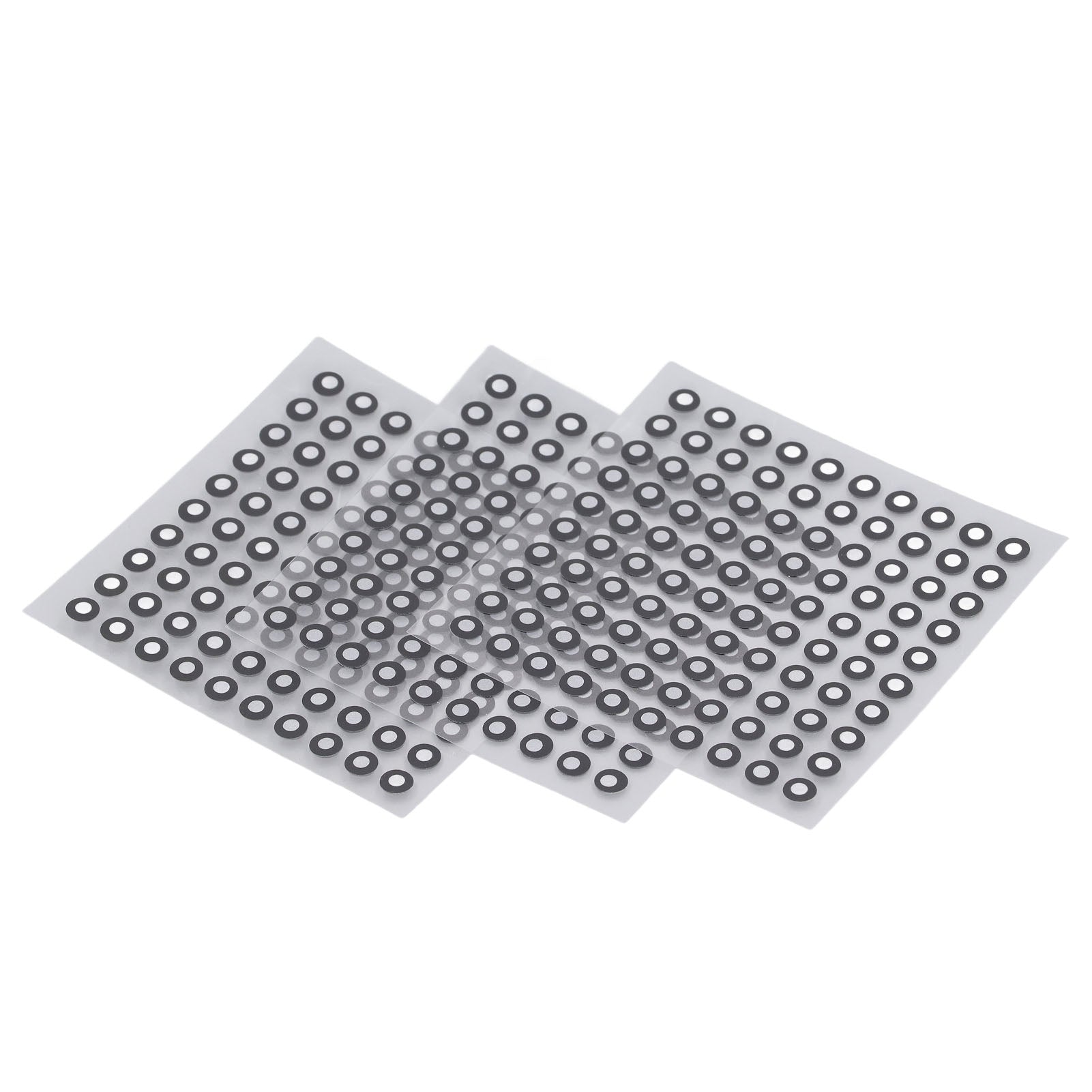3 Sheets Scanner Positioning Points 3D Scanning Reflective Film Sticker Reference Marking Point 3mm ID 6mm OD