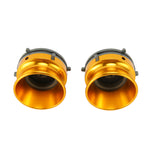 1/4 10 Inch Opener Polished Aluminum Alloy Universal Loading Device NAB Hub Adapter for Studer ReVox for Akai for Teac 2pcs Gold