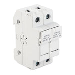 2P 32A PV Fuse Holder with 2PCS 20A Photovoltaic Fuses for Power Generation System 1000VDC