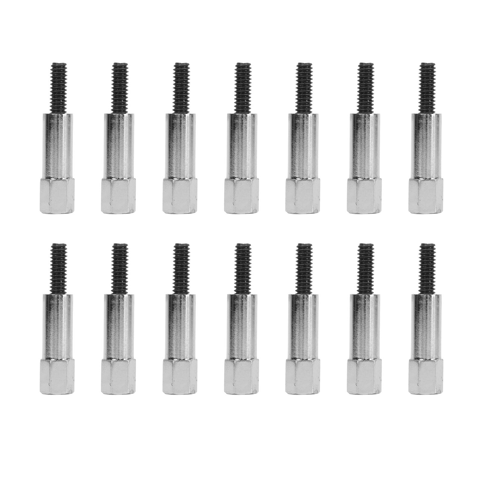 14Pcs Engine Valve Cover Bolt 7283 Electroplated 1/4in‑20 Valve Cover Bolt Set For AMC 304 360 390 401 ENGINES