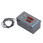 220VAC Embedded Temperature Controller ‑50‑120℃ High Accuracy Digital Thermostat Switch Relay Output