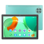 10.1 Inch Tablet Multifunction Octa CPU 8GB RAM 256GB ROM 5G WIFI 4G Network Tablet PC for Android 12.0 100‑240V Green US Plug