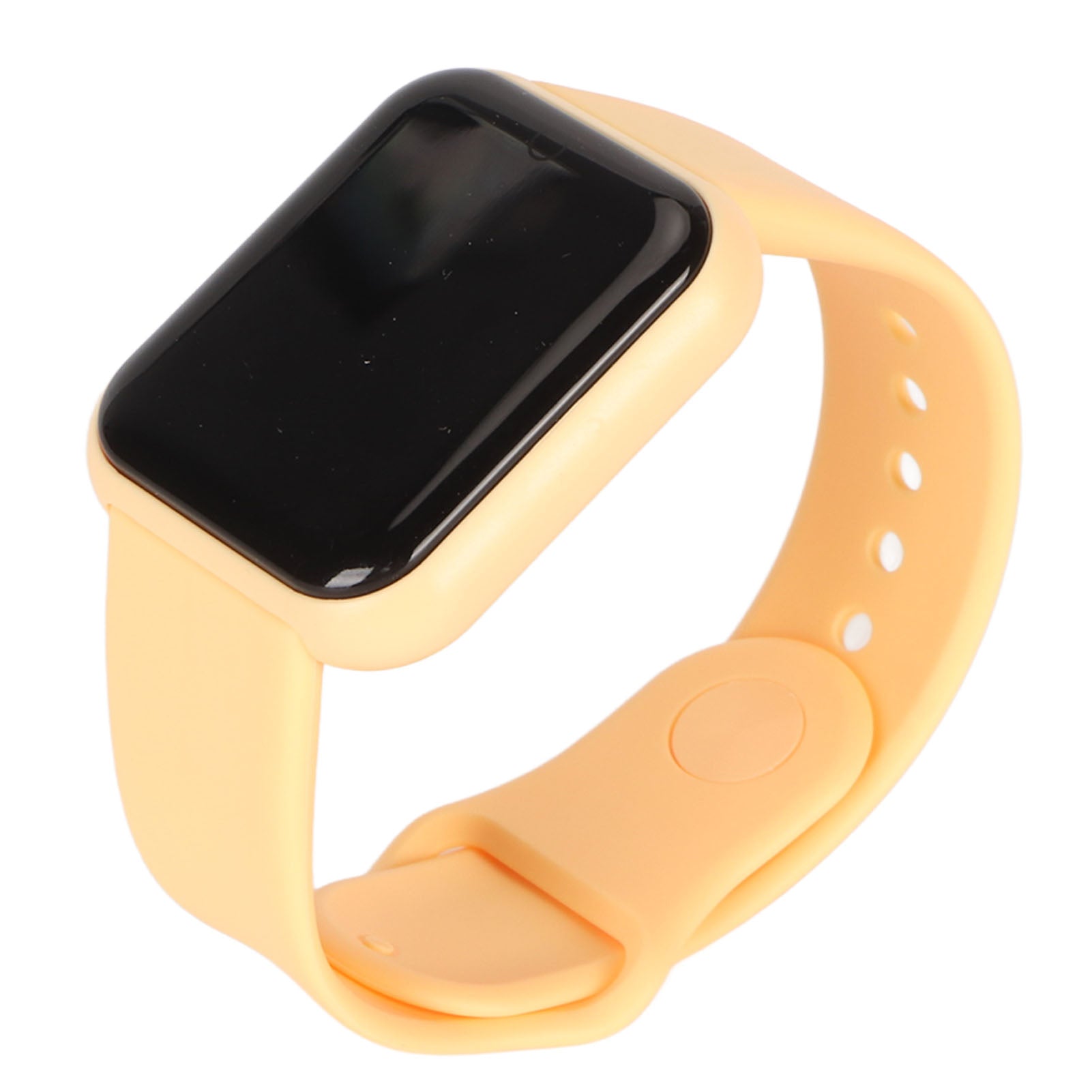 1.4inch Smart Watch 150mAh Step Counter Alarm Incoming Message Alert Sports Mode Waterproof Fitness Watch for IOS 9.0 for Android 5.0 Smartphone Yellow